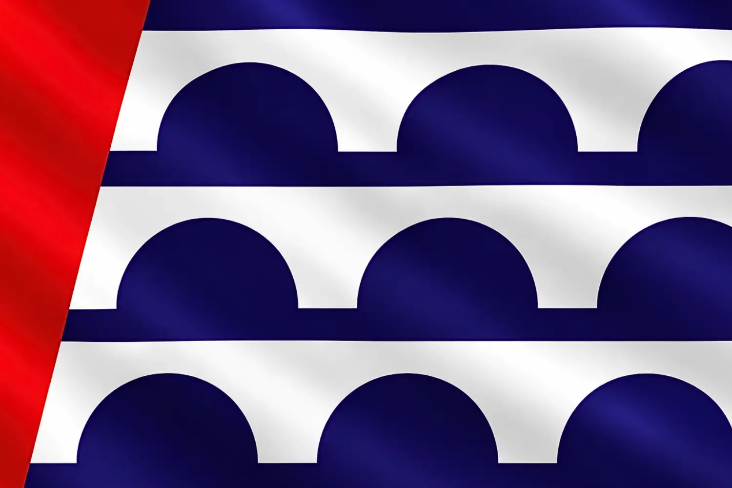 Flag Of Des Moines, Iowa