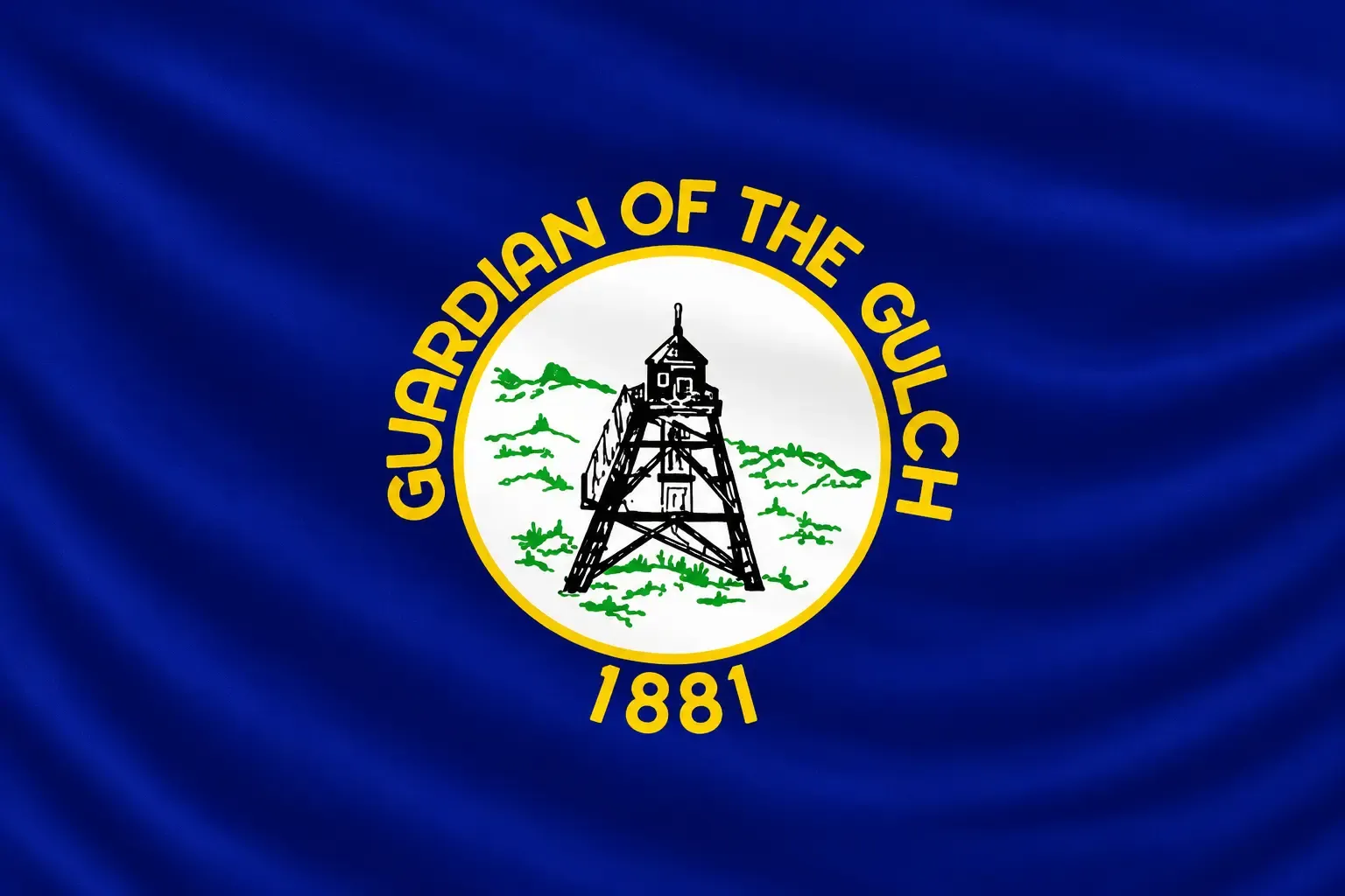 Flag Of Helena, Montana