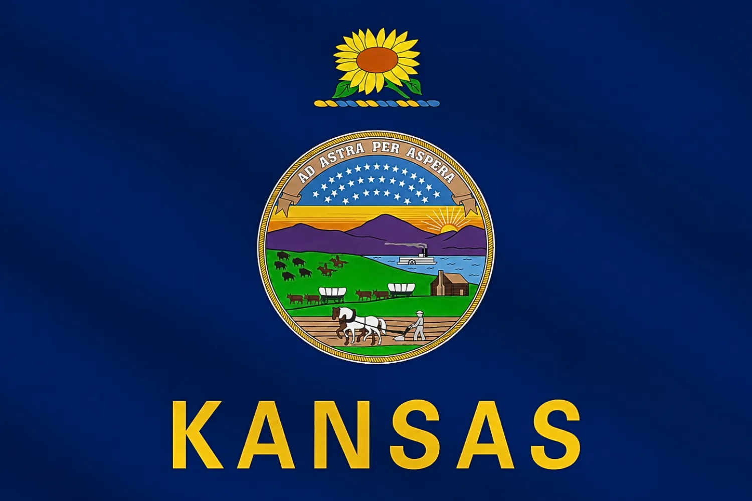 Flag Of Kansas