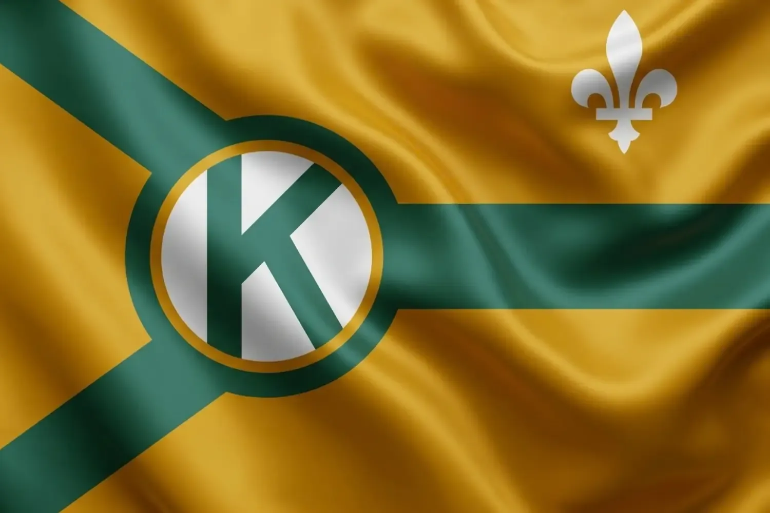 Flag Of Kenner, Louisiana