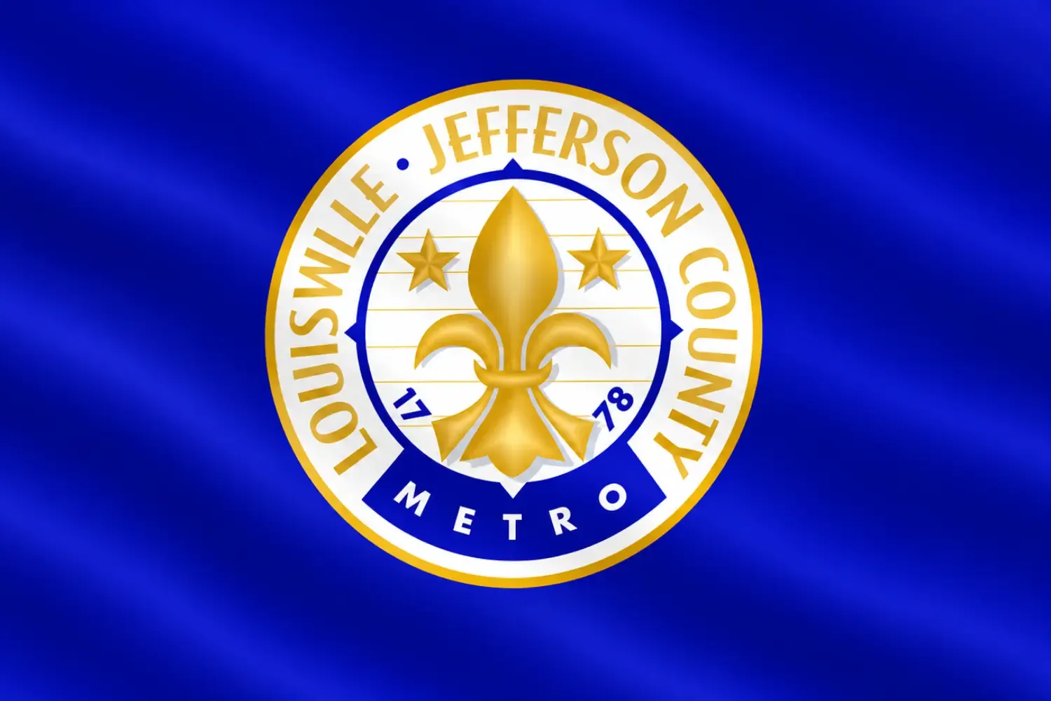 Flag Of Louisville, KY
