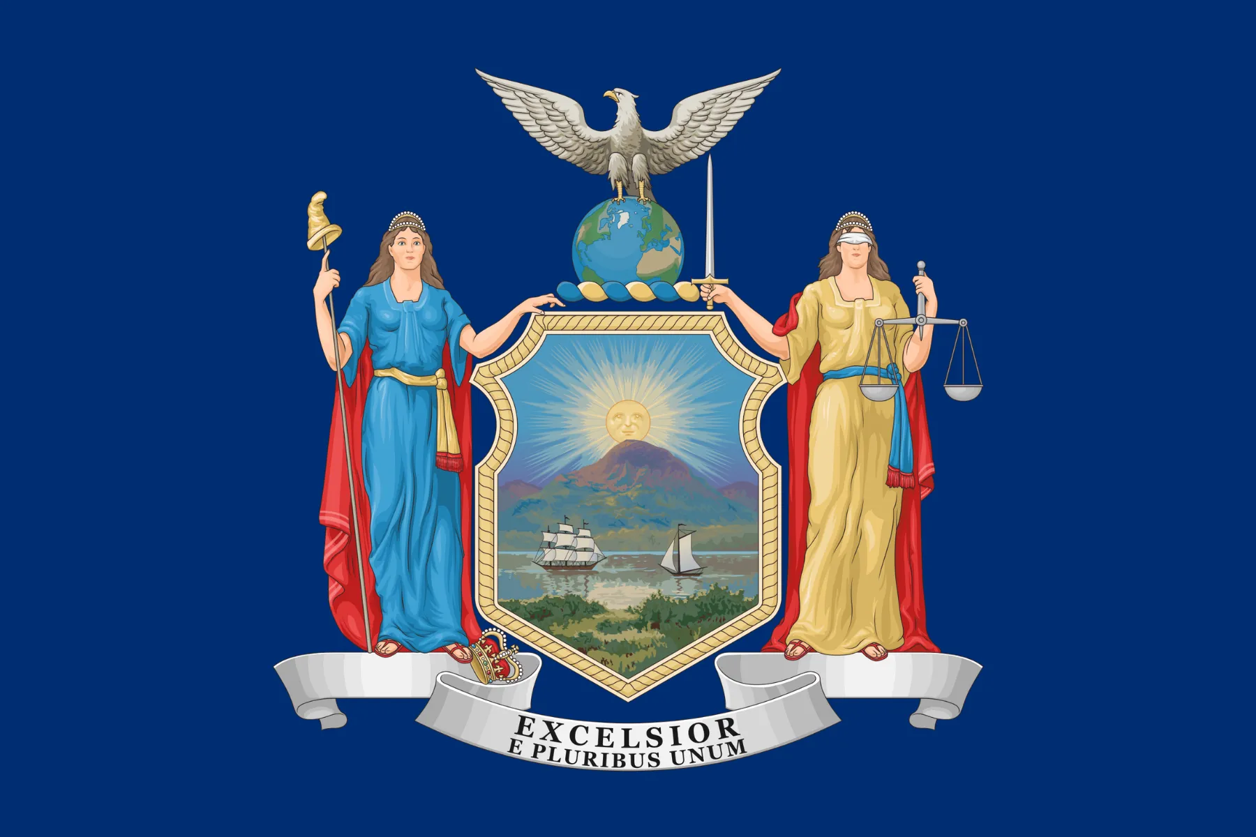 Flag Of New York
