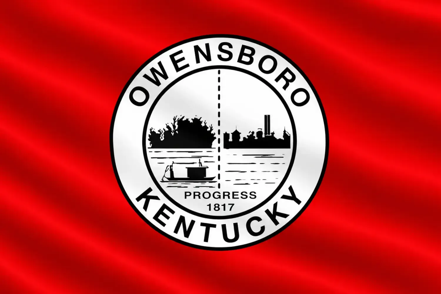 Flag Of Owensboro, Kentucky