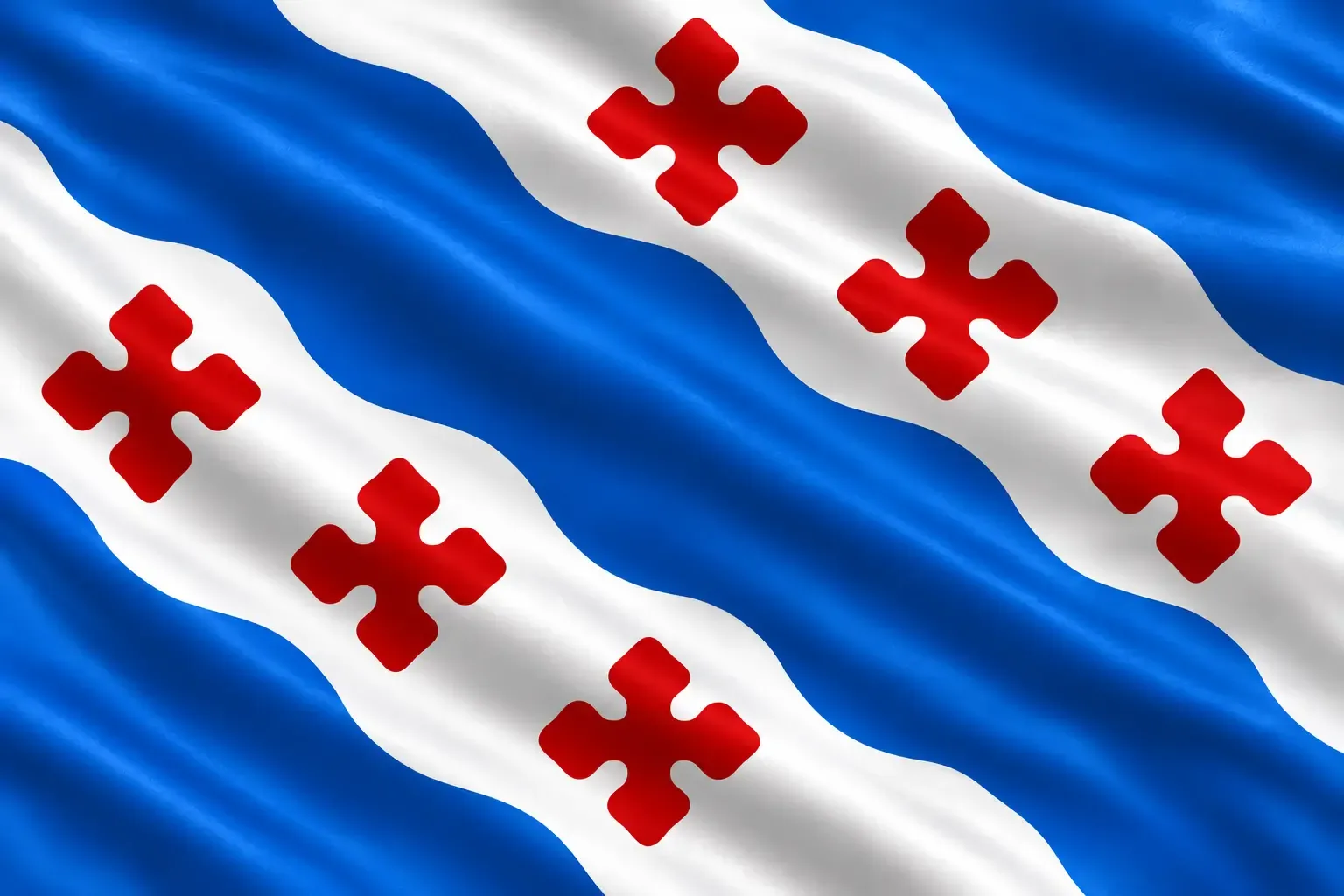 Flag Of Rockville, Maryland