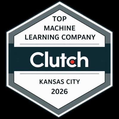 Clutch Top Machine Learning Company Kansas City 2026 badge