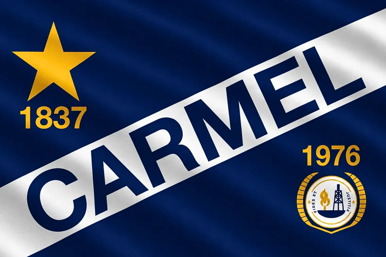 Flag Of Carmel, Indiana