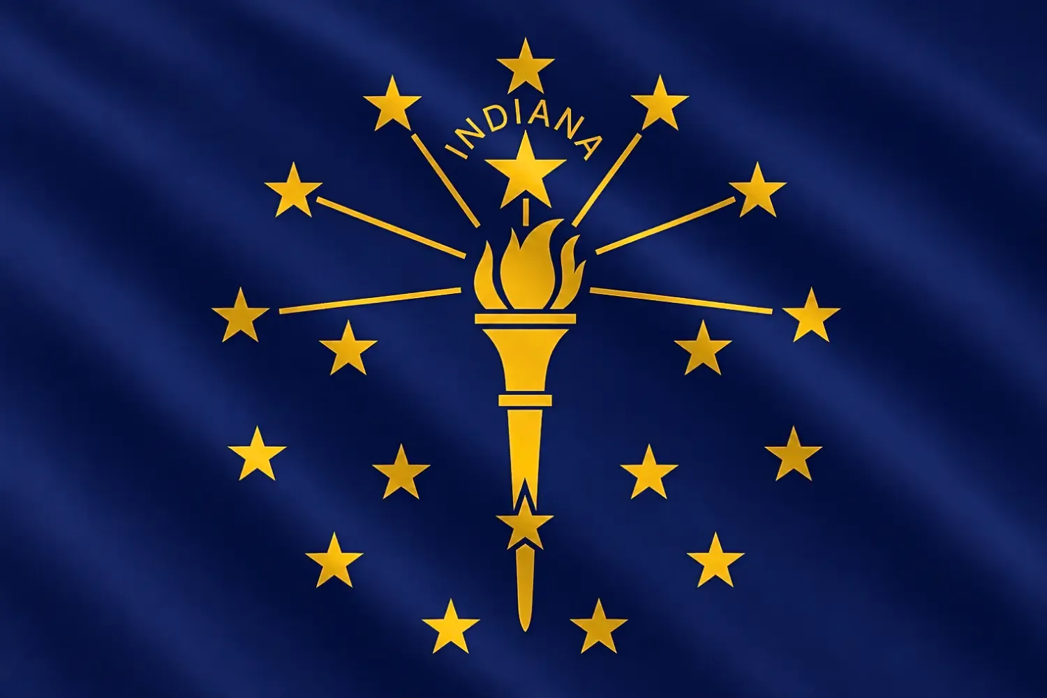 Flag Of Indiana