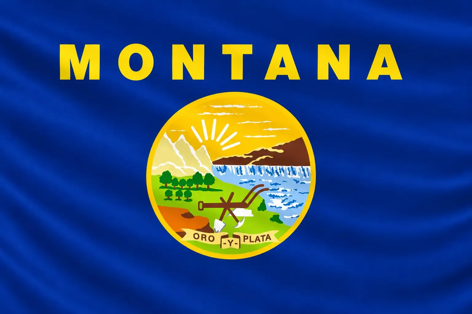 Flag Of Montana
