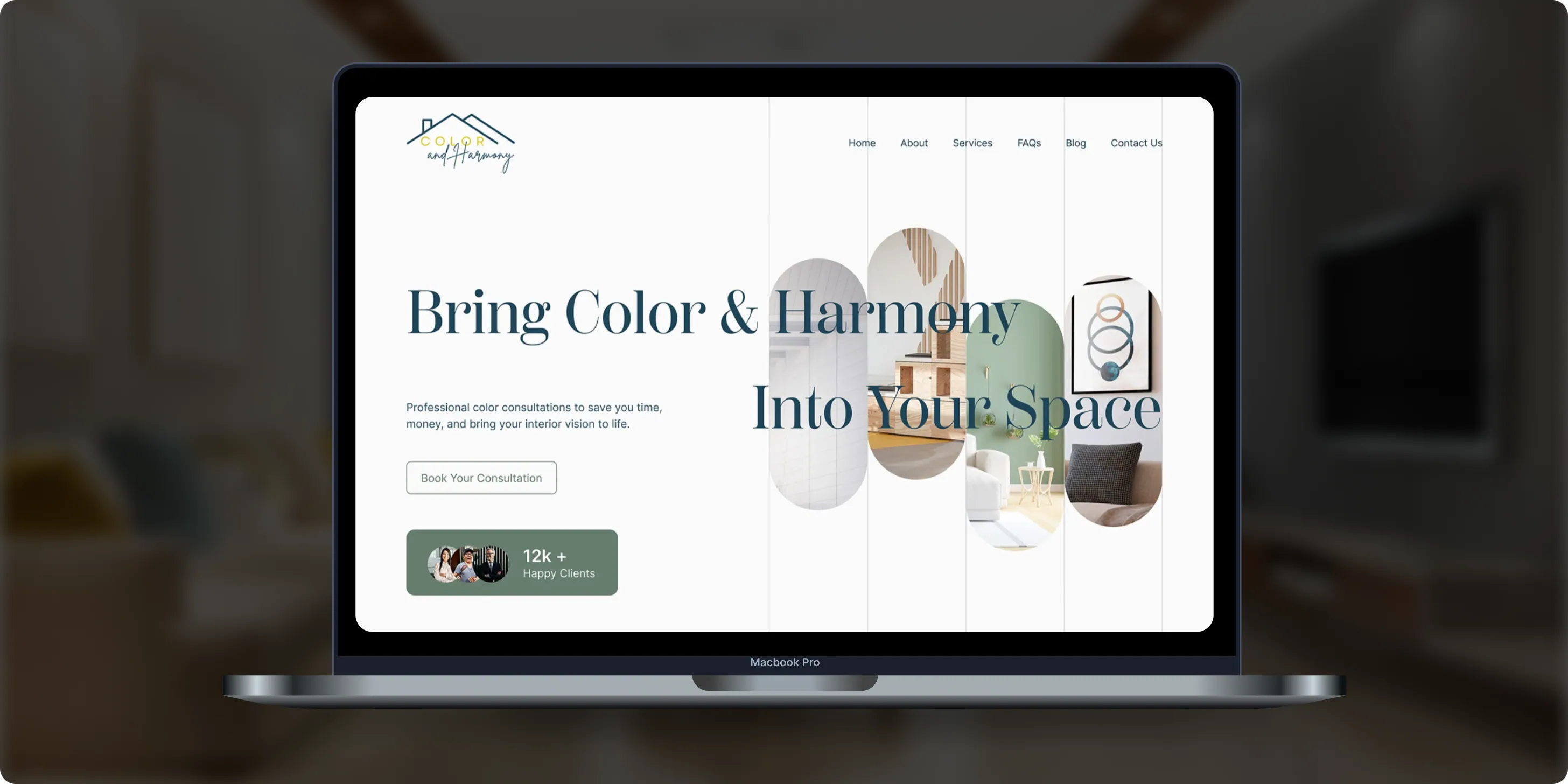 Color & Harmony case study screenshot