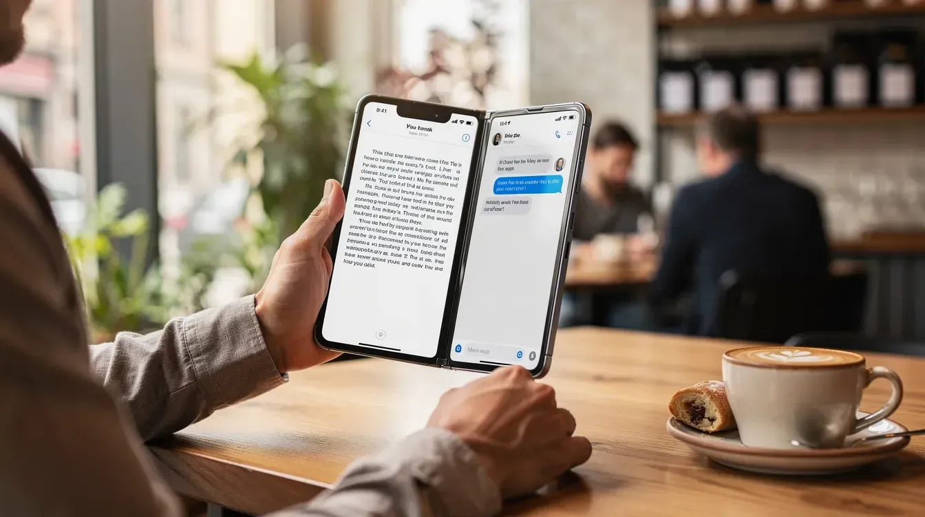 Responsive iOS App Design for iPhone Duo